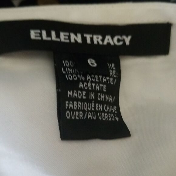 Ellen Tracey Blue Multicolored Sequins Skirt size 6 - Picture 8 of 8